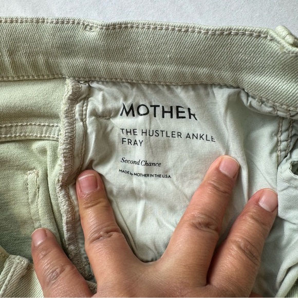 MOTHER Women's The Hustler Ankle Fray Jeans size 33 - Picture 10 of 11